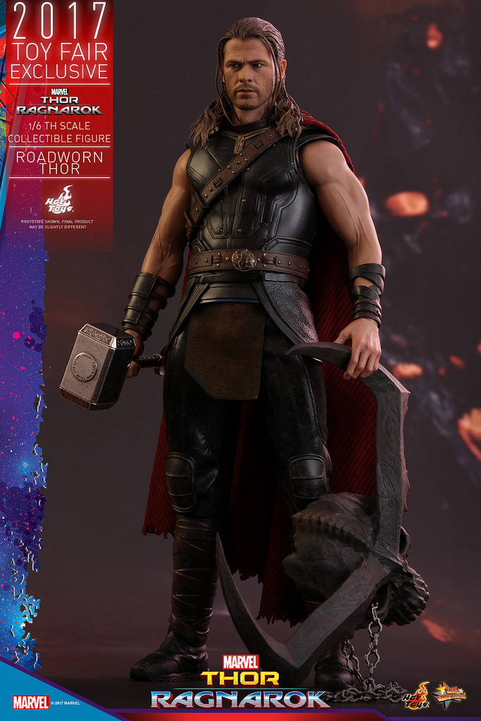 Hot Toys MMS416 Thor Ragnarok Roadworn Thor 1/6th Scale