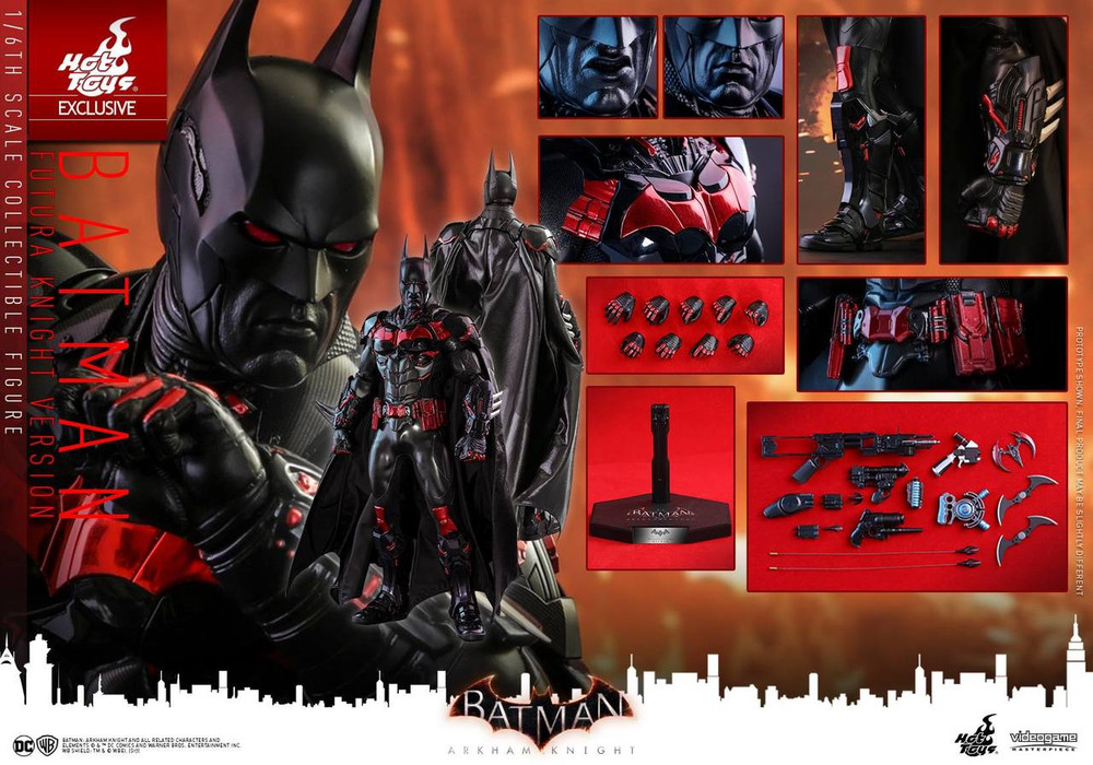 hot toys batman futura knight