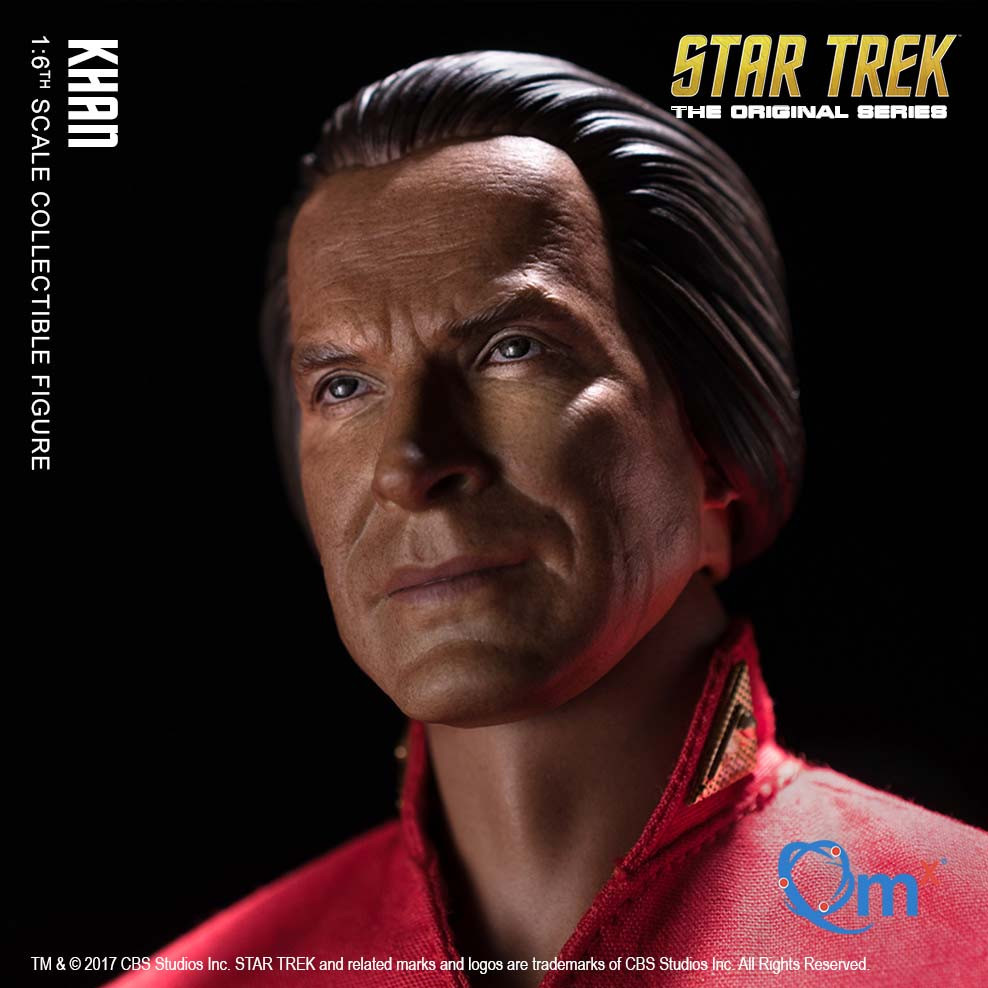 QMX 1/6 Star Trek Khan Noonien Singh Action Figure Star Trek™: The 