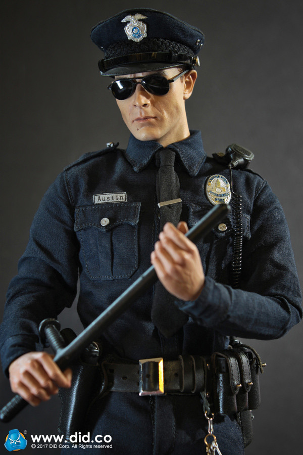 DID MA1009 LAPD PATROL - AUSTIN 1/6 ACTION FIGURE TERMINATOR T1000