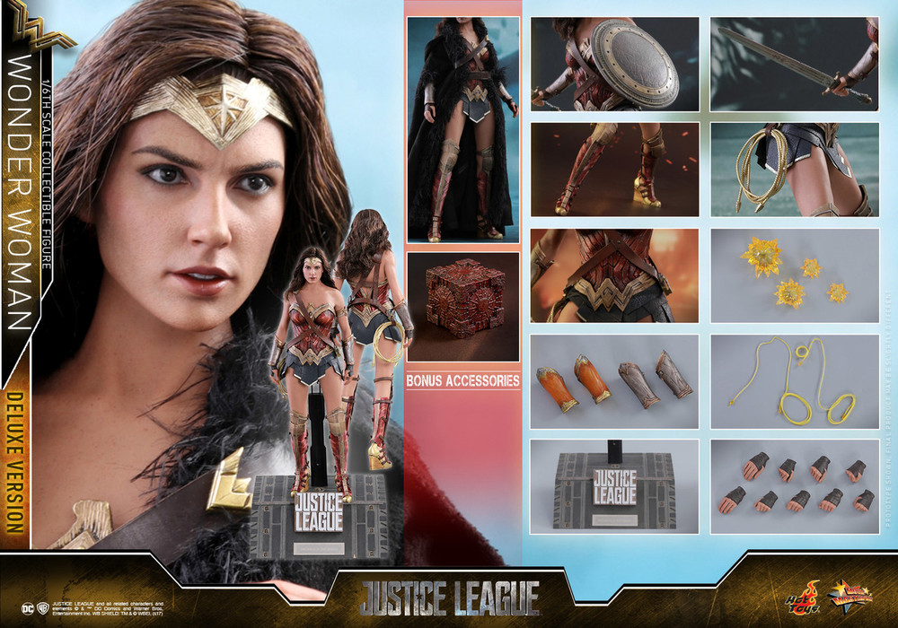 Hot Toys Wonder Woman Justice League MMS451 Deluxe