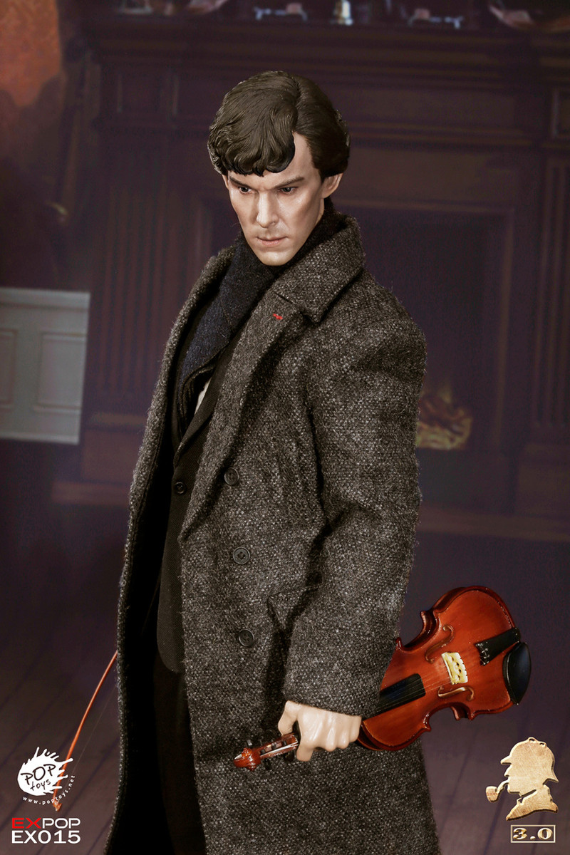 POPTOYS EX015 British Detective Sherlock Holmes 3.0 1/6 Figure