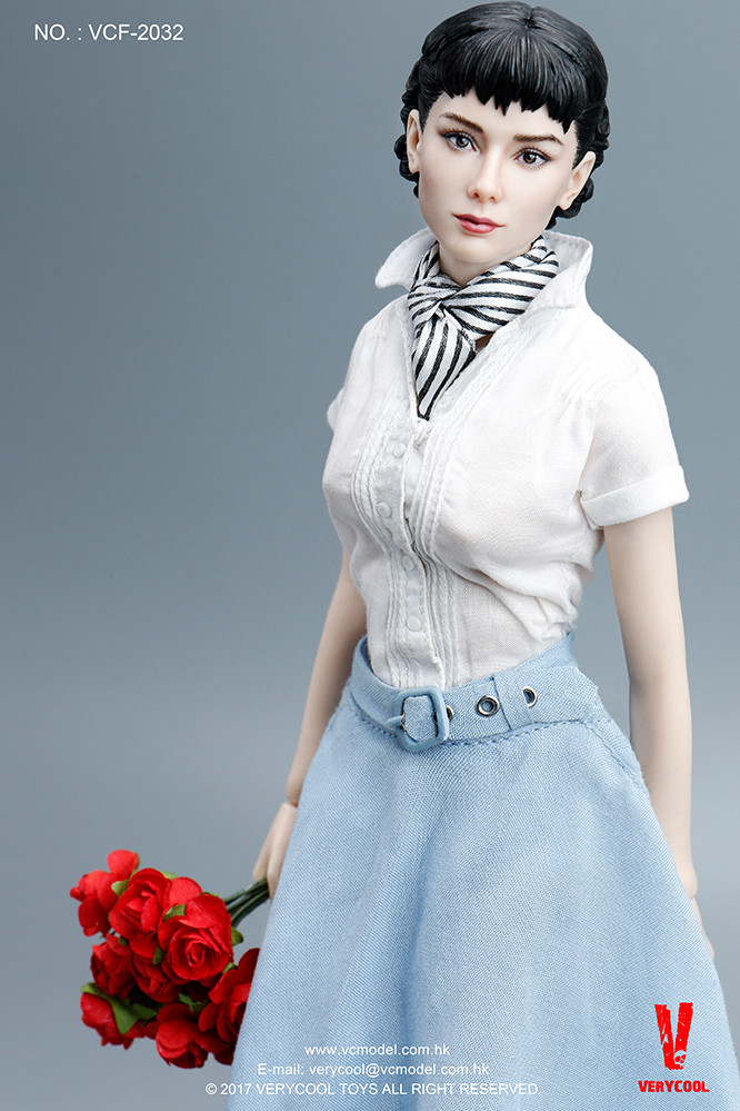 VERYCOOL : 1/6 Goddess In My Heart audrey hepburn Action Figure