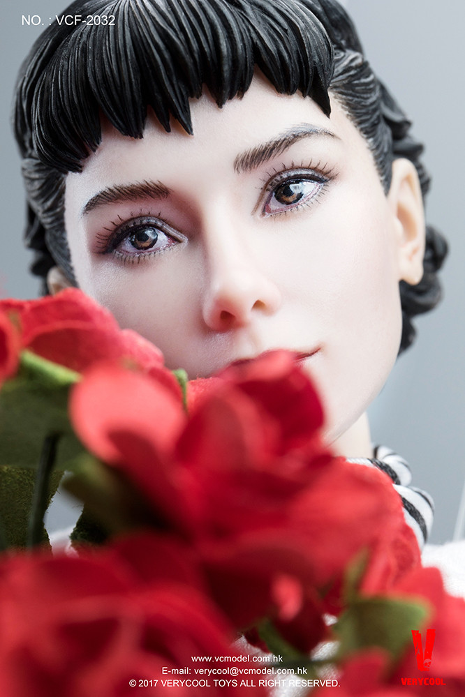 VERYCOOL : 1/6 Goddess In My Heart audrey hepburn Action Figure
