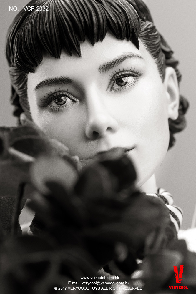 VERYCOOL : 1/6 Goddess In My Heart audrey hepburn Action Figure