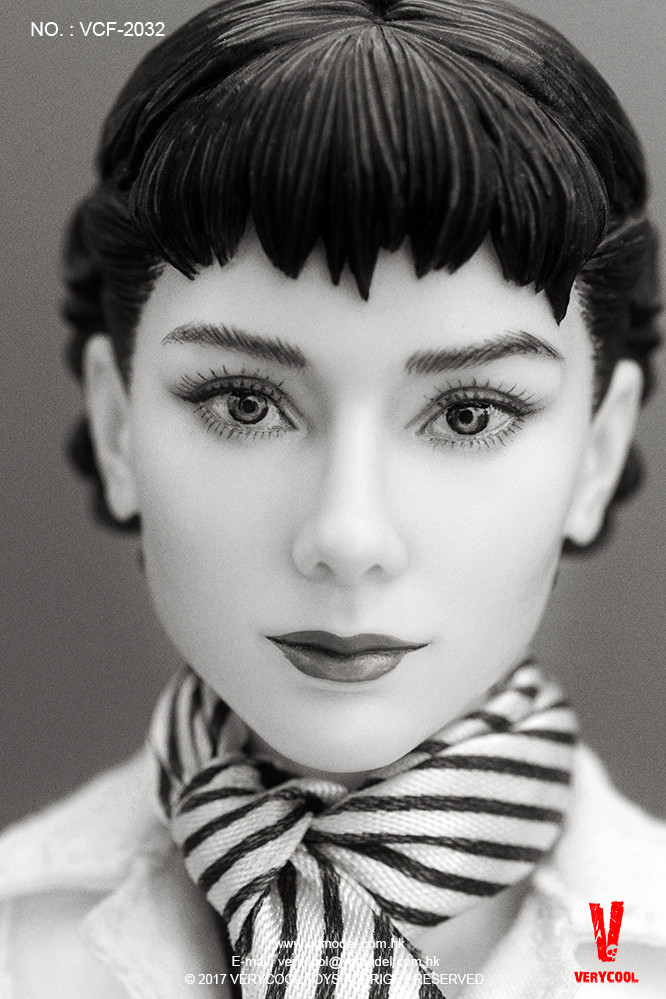 VERYCOOL : 1/6 Goddess In My Heart audrey hepburn Action Figure