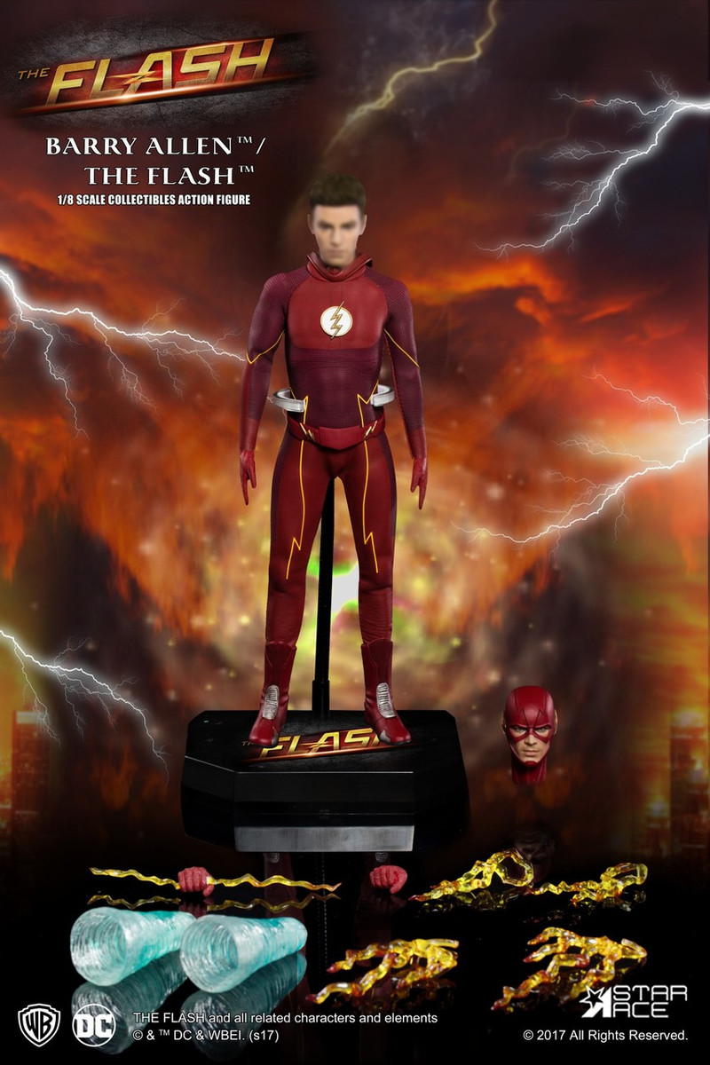 Star Ace 1/8 Grant Gustin DC TV Real Master Series  Barry Allen The Flash SA8003
