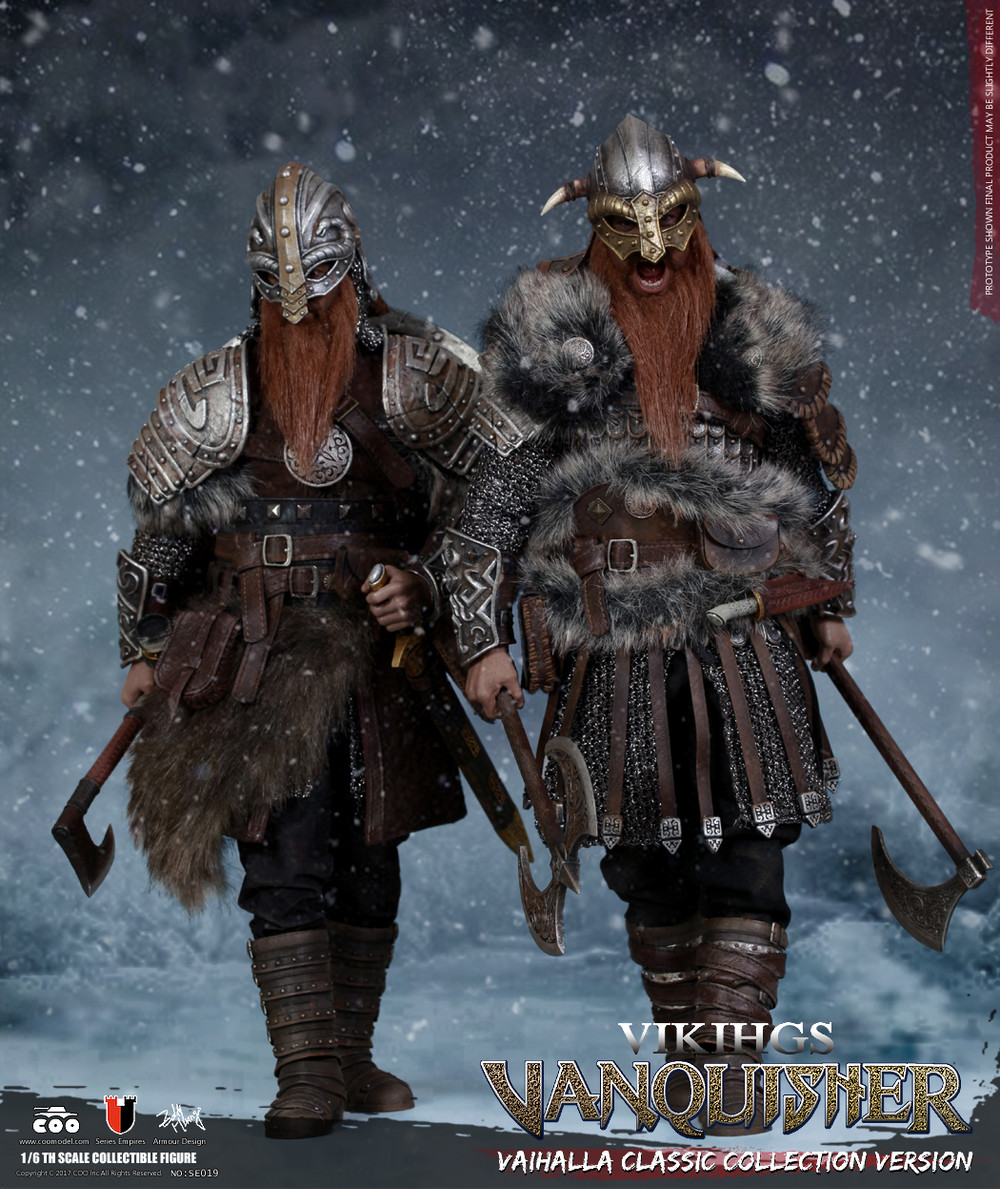 1/6 ヴァイキング フィギュア coomodel COOMODEL SE019 1/6 VIKING VANQUISHER(Die-cast Alloy