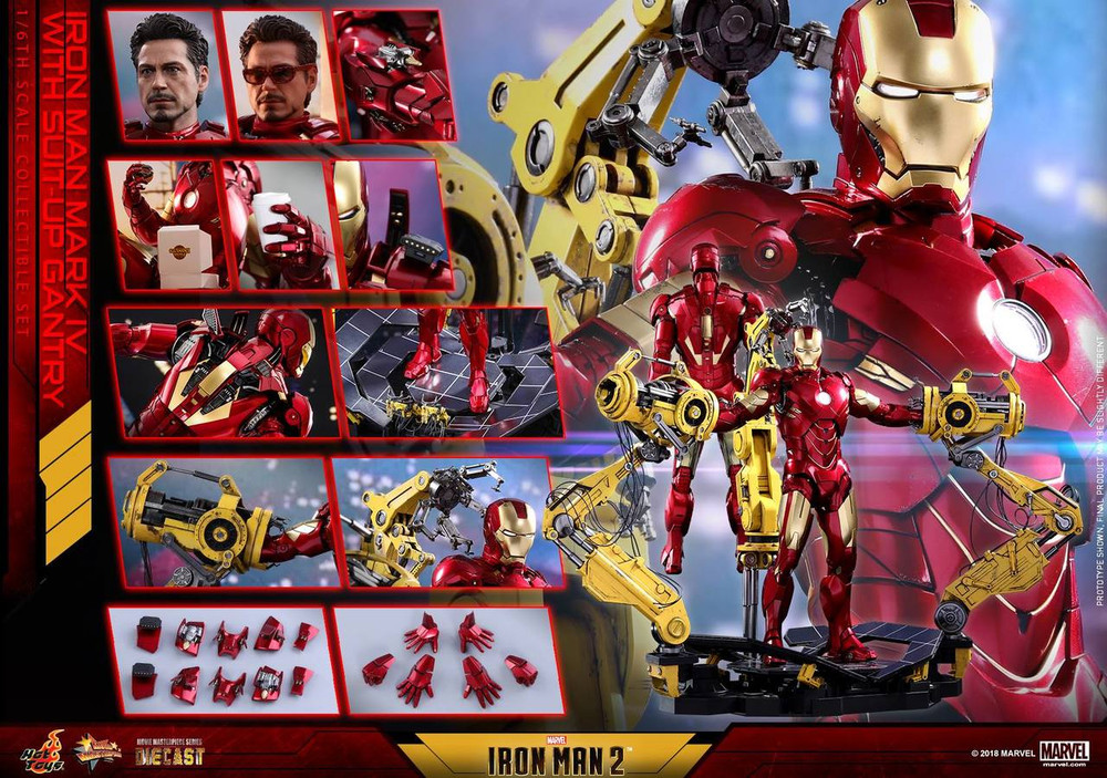 Hot Toys MMS462D22 Iron Man 2 Mark IV 
