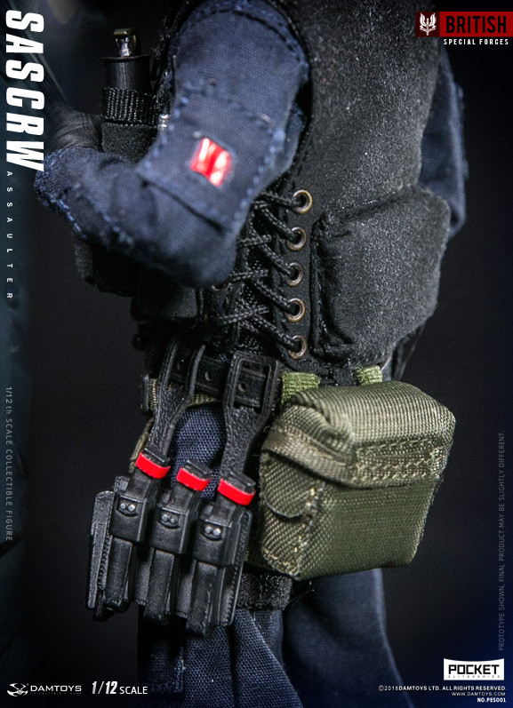 DAMTOYS PES001 SAS CRW Assaulter 1/12 Pocket Elite Series
