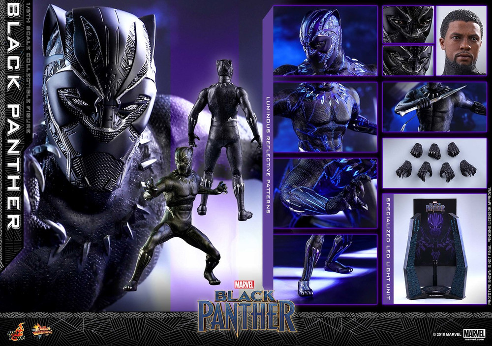 Hot Toys MMS470 Black Panther 1/6th 
