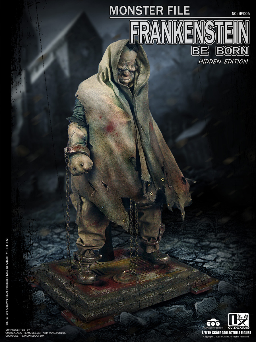 COOMODEL X OUZHIXIANG MF006 MONSTER FILE SERIES - FRANKENSTEIN