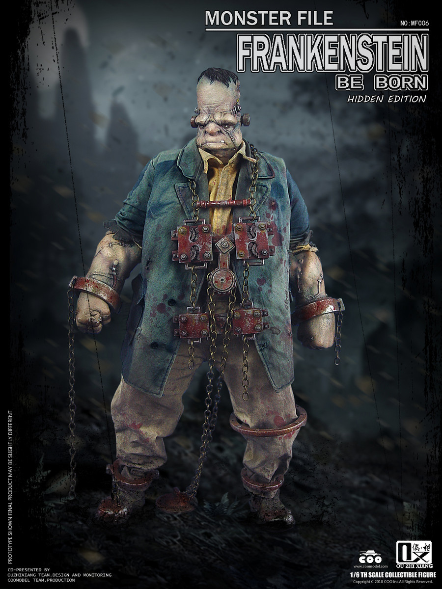 COOMODEL X OUZHIXIANG MF006 MONSTER FILE SERIES - FRANKENSTEIN