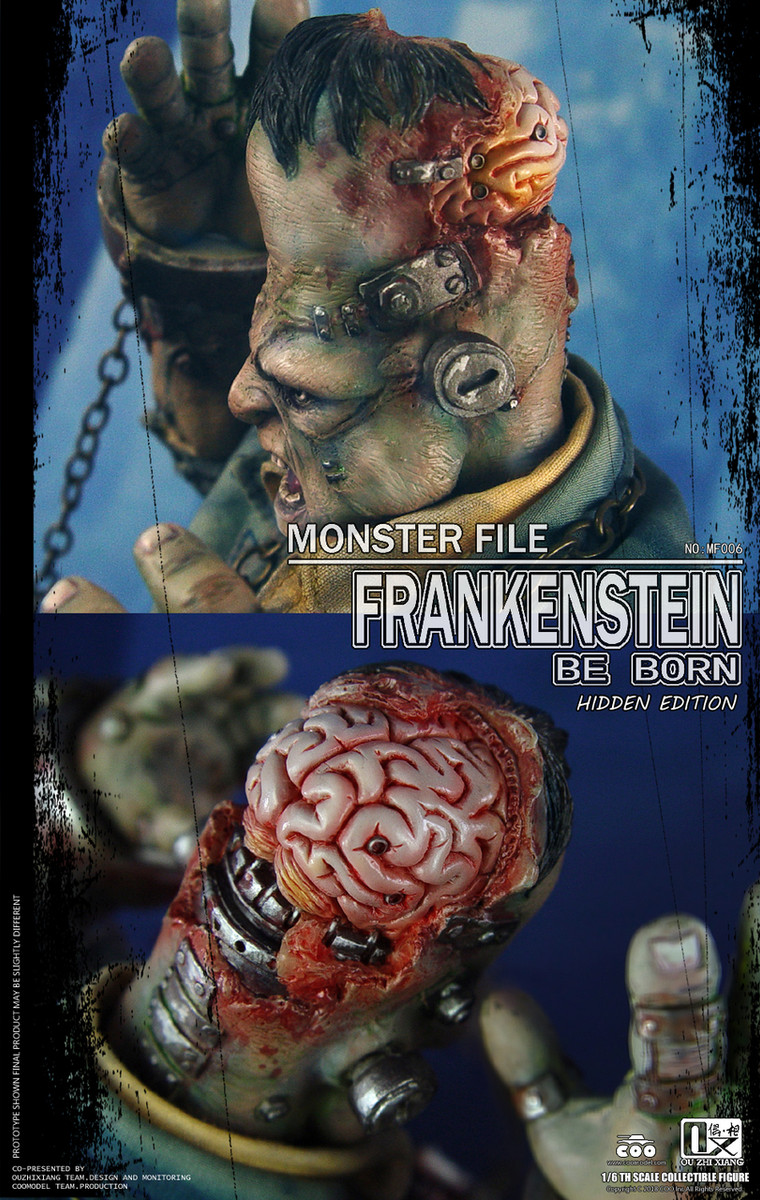 COOMODEL X OUZHIXIANG MF006 MONSTER FILE SERIES - FRANKENSTEIN