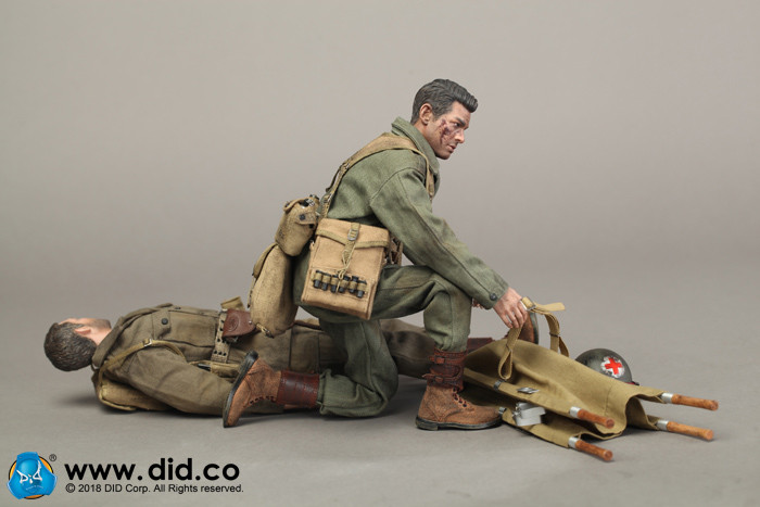 DID A80126 77th Infantry Division Combat Medic Dixon 1/6 Action Figure