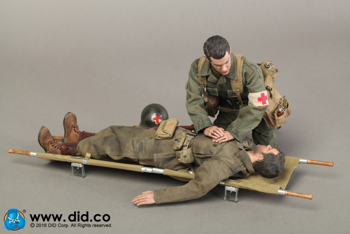 DID A80126 77th Infantry Division Combat Medic Dixon 1/6 Action Figure