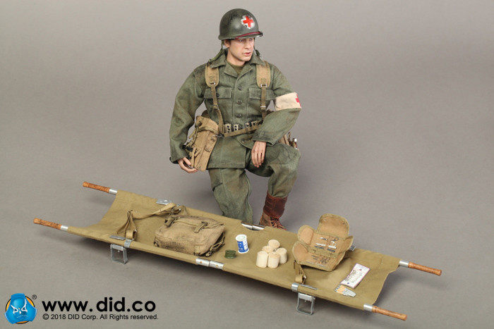 Figurine 1/6 DID US Medic 77th Infantry Division A80120 – Neuf Sous Blister