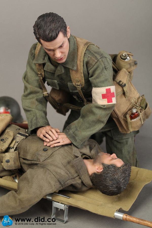 DID A80126 77th Infantry Division Combat Medic Dixon 1/6 Action Figure