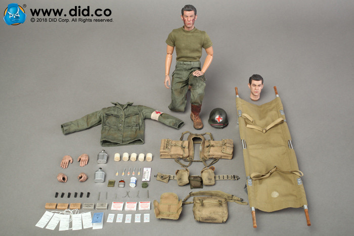 DID A80126 77th Infantry Division Combat Medic Dixon 1/6 Action