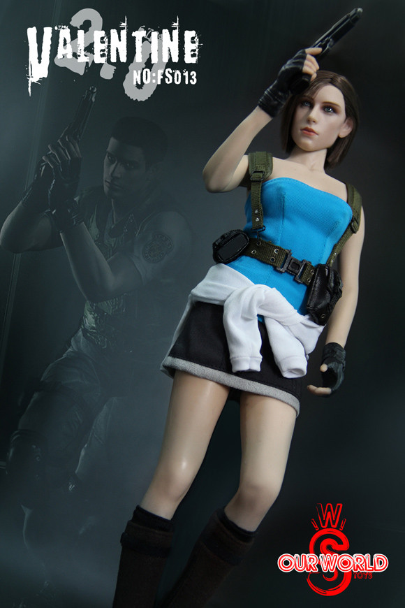 Our World 1/6フィギュア ジルヴァレンタイン Ourworld FS013 1/6 Jill Valentin 2.0 Figure