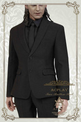 Acplay ATX033 1/6 Scale Black Suit + Shoes Set