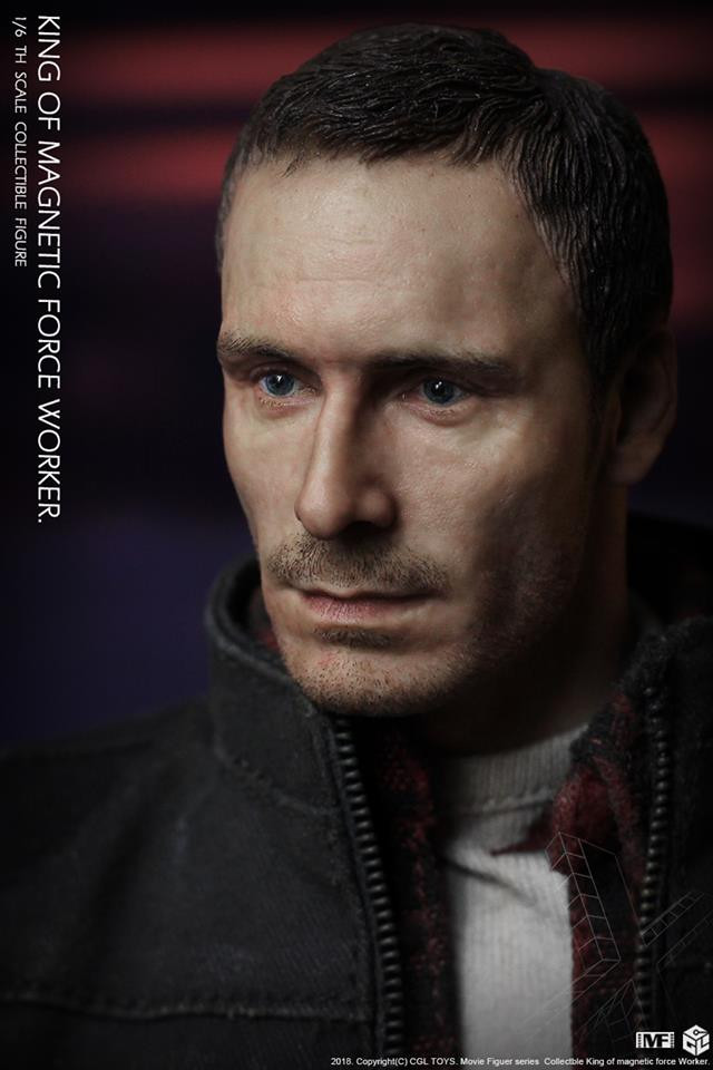 Pre-order 1/6 Scale CGL Toys MF12 King Of Magnetic Force Worker Fassbender 