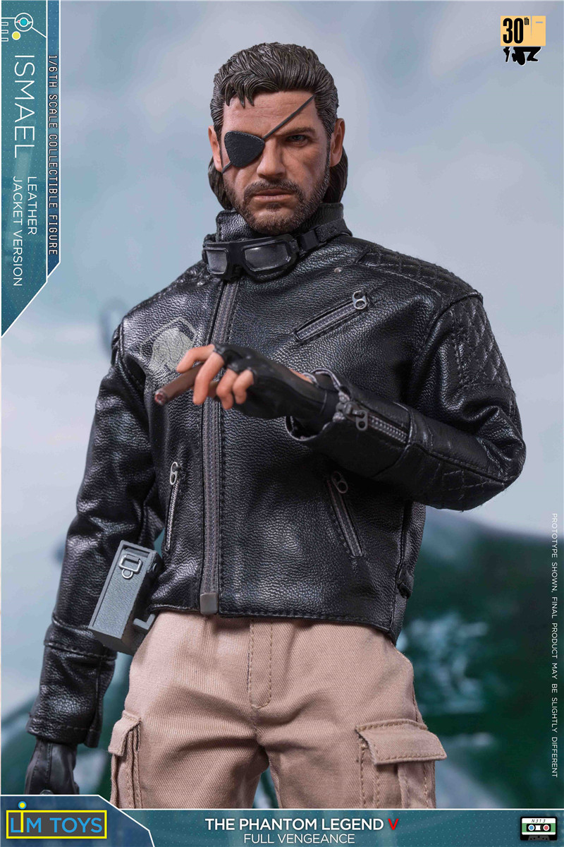 ゲームキャラクター ISMAEL LEATHER JACKET VER. + D-Pack LIM TOYS LIM002 Snake Ismael Aehab Phantom Legend V DX