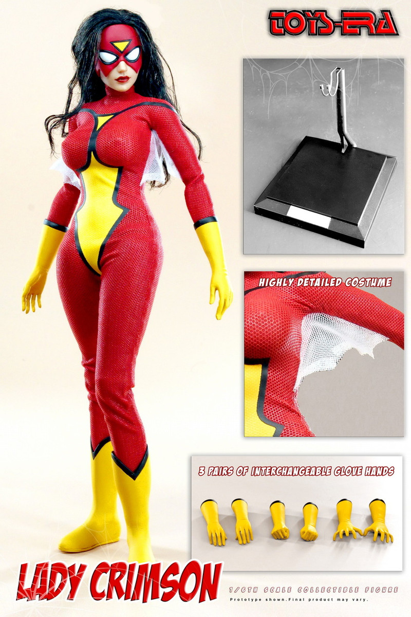 Toys Era TE020 1/6 Lady Crimson Collectible Figure