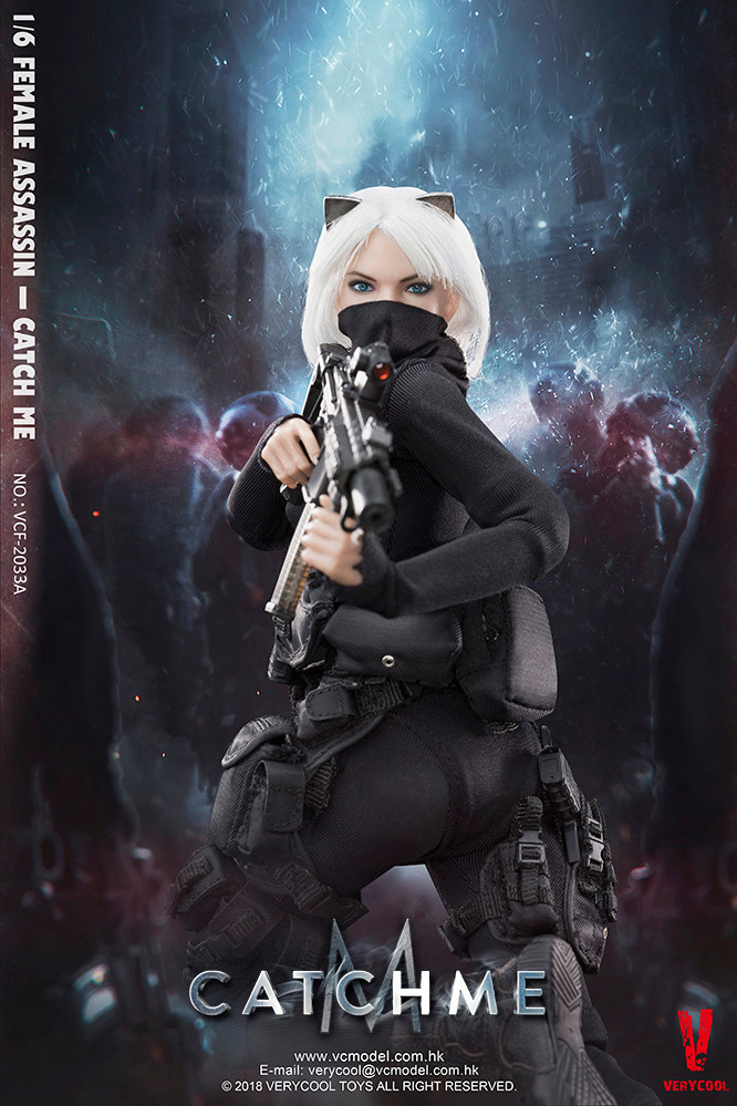 VeryCool 1/6 VCF-2033A　フィメールアサシン キャッチミー VERYCOOL VCF-2033A 1/6 Catch Me Female Assassin Figure (Normal