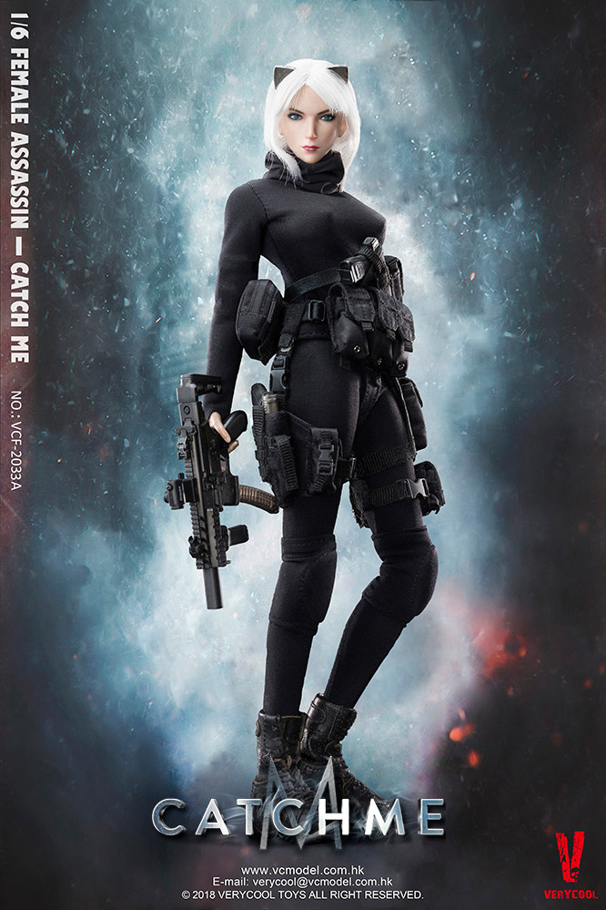 VERYCOOL VCF-2033A 1/6 Catch Me Female Assassin Figure (Normal