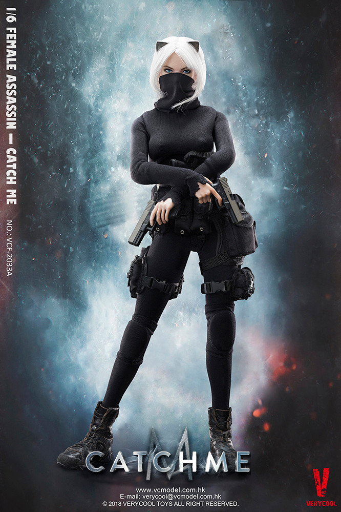 VERYCOOL VCF-2033A 1/6 Catch Me Female Assassin Figure (Normal