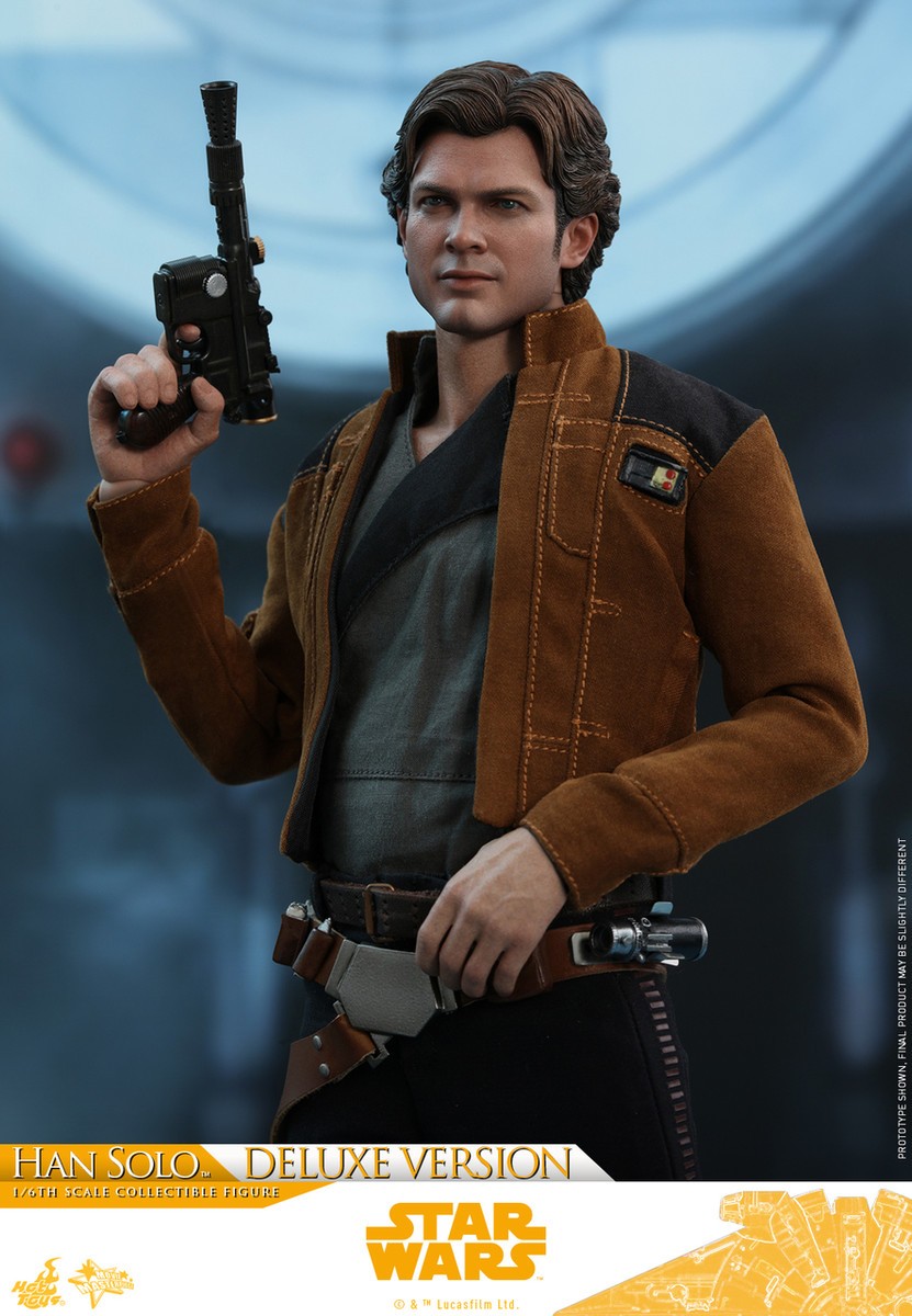 A Star Wars Story Hot Toys 1/6 MMS492 Solo Han Solo Deluxe Version 