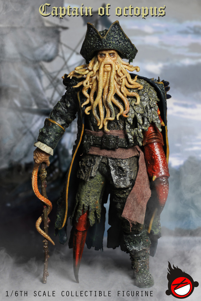 XD TOYS XD001 1/6 Scale Captain of Octopus Action Figure Reissue