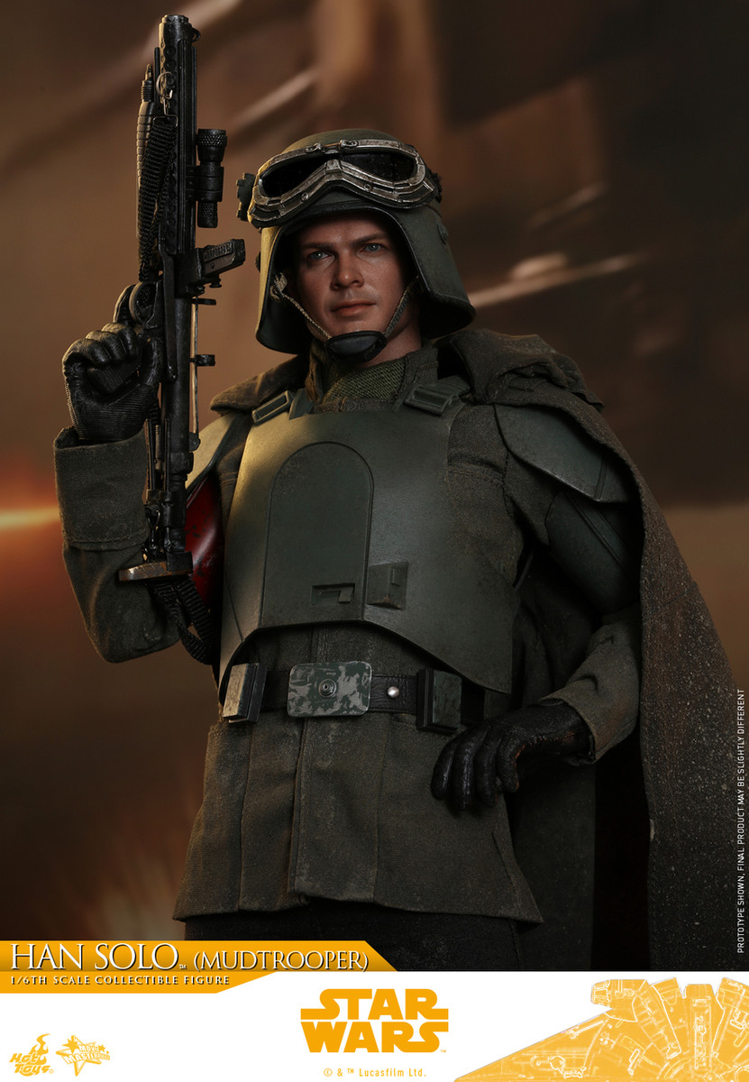 Hot Toys MS493 Han Solo (Mudtrooper) Solo: A Star Wars Story 1/6th scale  Collectible Figure