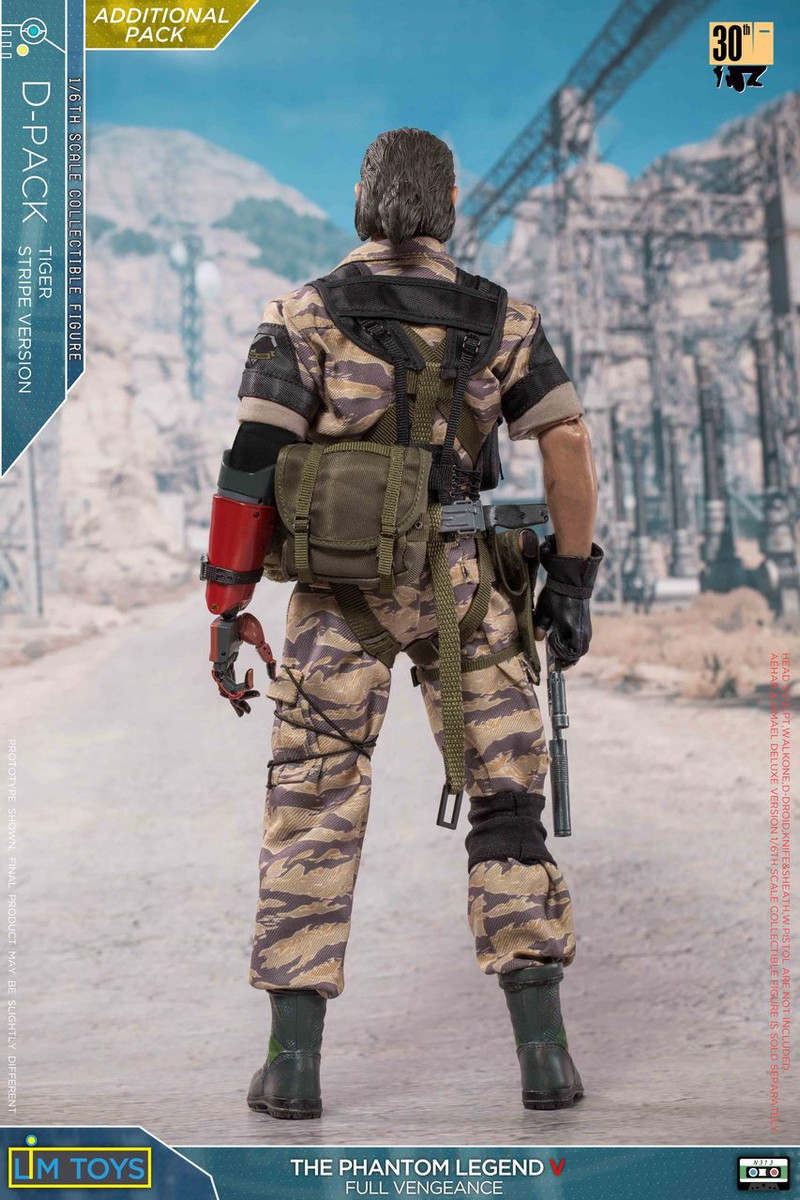 LIMTOYS 003 Snake The Phantom Legend V 1/6 Tiger Stripe Camo Suit