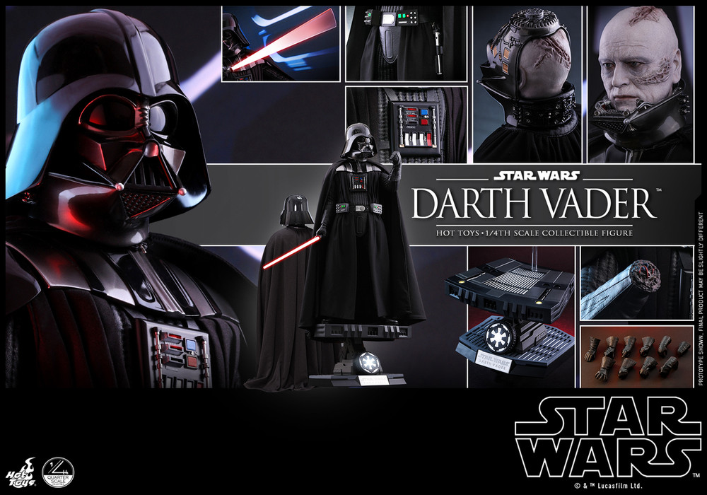Ready Hot Toys Star Wars Light Box New