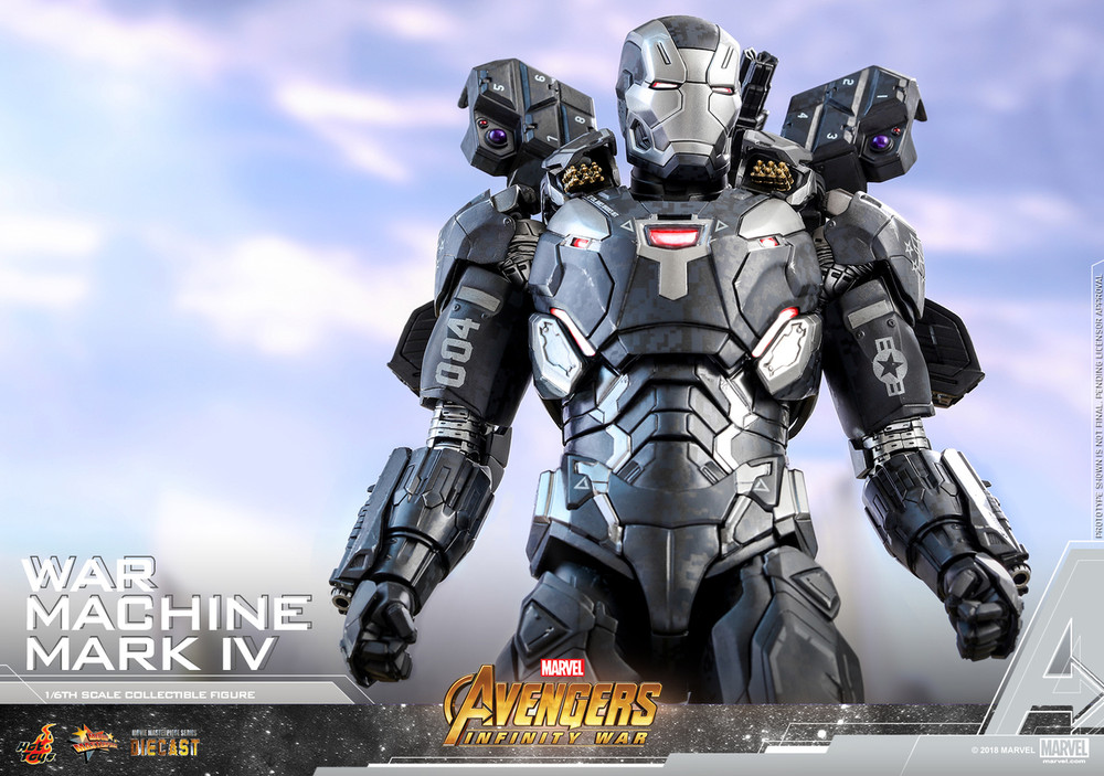 Hot Toys 1/6 MMS499D26 – Avengers: Infinity War – War Machine Mark IV IN  STOCK