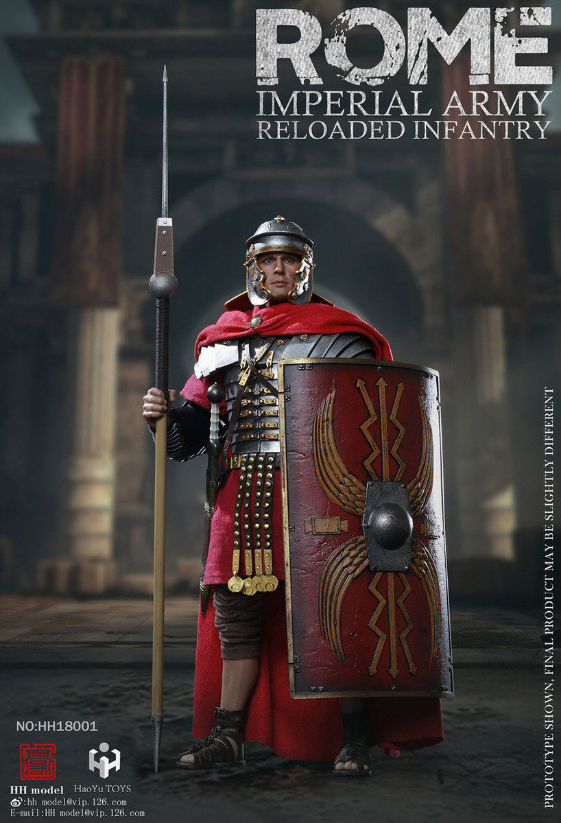 1//6 HaoYu TOYS HH18001 Rome Imperial Army Reloaded Infantry Roman Clothing