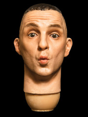 FacepoolFigure 1/6 Male Head Sculpt with Surprised Expression FP-SP-001