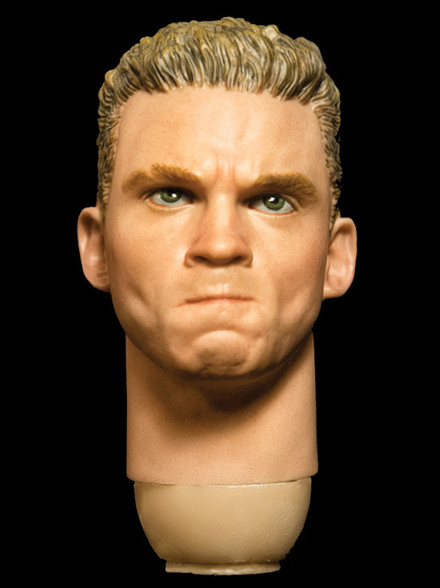 Facepoolfgure FP-A-005 1/6 Male Head Carvng Angry Head Sculpt 12'' Fgure Part | eBay