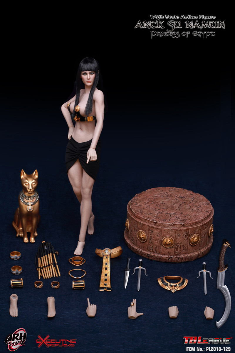 1//6 Scale-PHICEN Action Figures Anck su namon-Female Seamless Nude Body