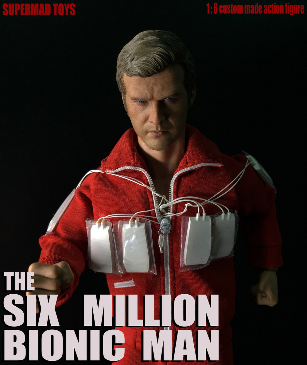 SUPERMAD TOYS The Six Million Bionic Man 1/6 Steve Austin Custom