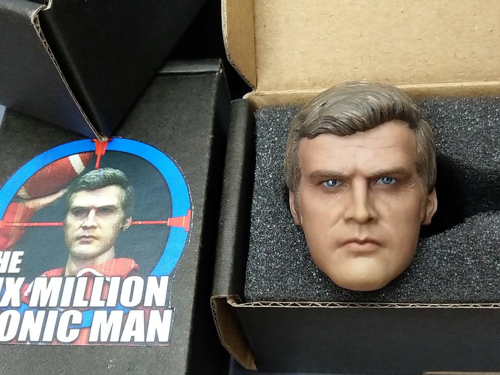 SUPERMAD TOYS The Six Million Bionic Man 1/6 Figure Head