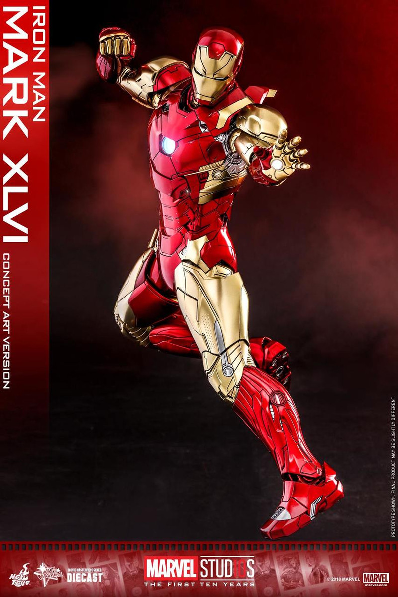 Hot Toys MMS489D25 MARVEL STUDIOS: THE FIRST TEN YEARS Iron Man