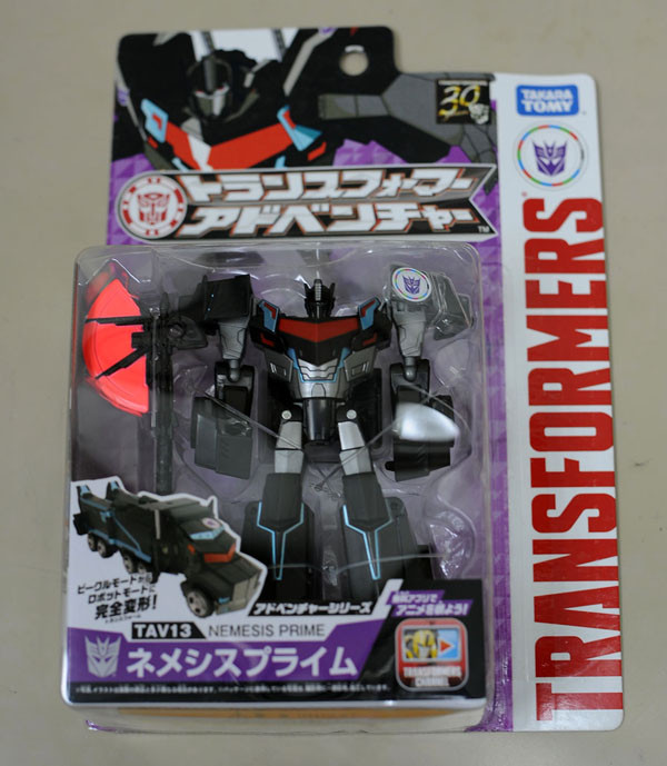 Takara Tomy Transformers Adventure TAV13 Nemesis Prime Action