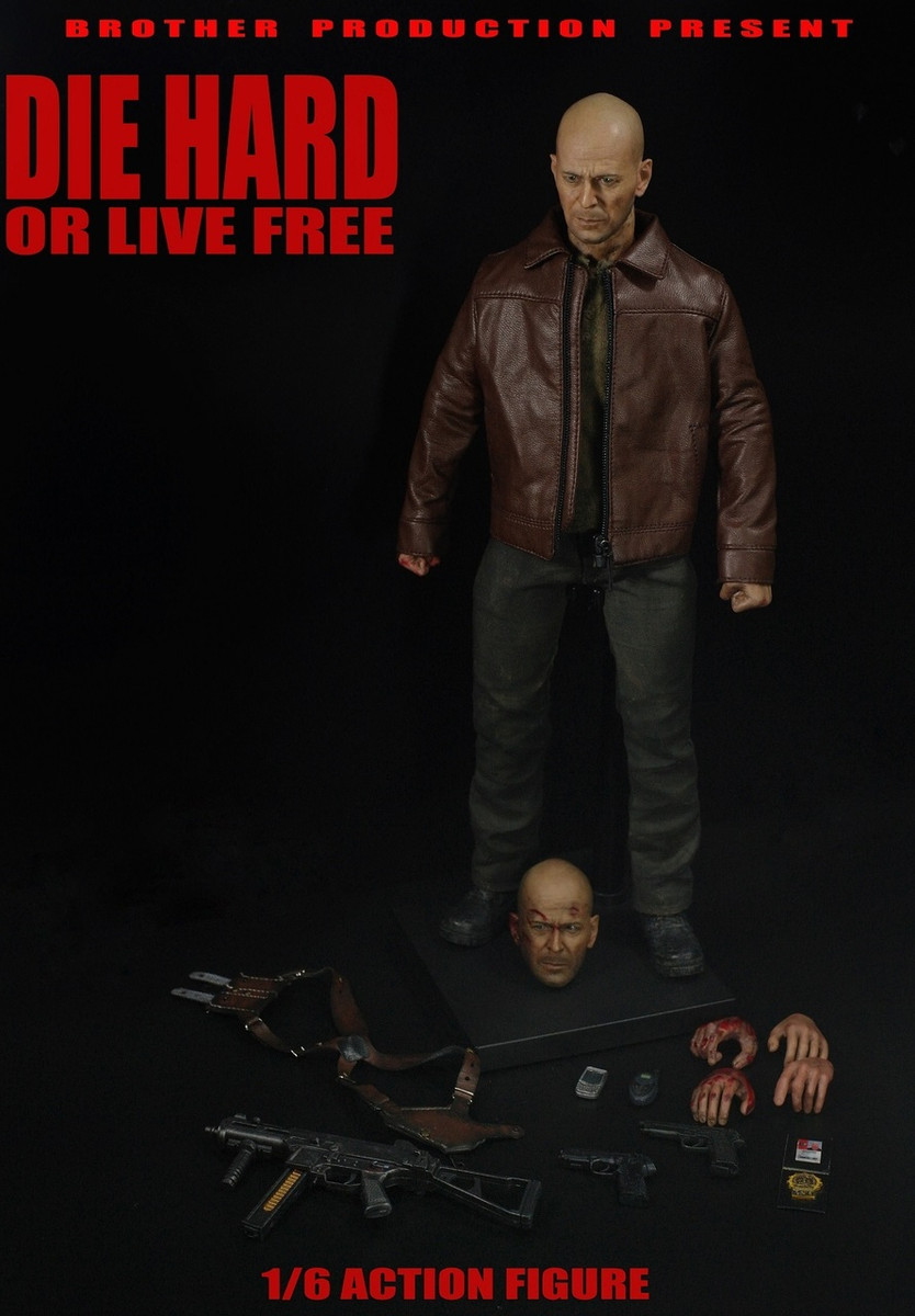 Brother Production DIE HARD or LIVE FREE JOHNNY 2.0 1/6 Scale