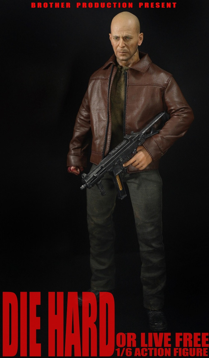 Die Hard Johnny 2.0 フィギュア Brother Production DIE HARD or LIVE FREE JOHNNY 2.0 1/6 Scale