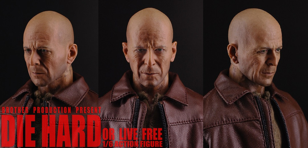 Brother Production DIE HARD or LIVE FREE JOHNNY 2.0 1/6 Scale