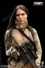 VERYCOOL VCF-2037A 1/6 A-TACS FG Double Women Soldier - JENNER (A Style)