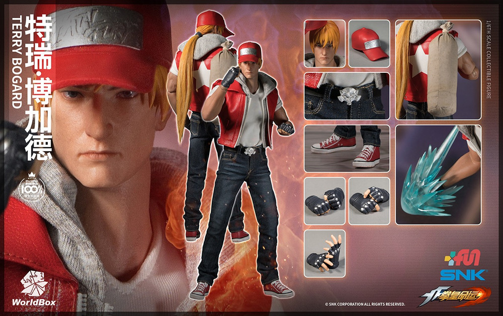 WorldBox KF009 Terry Bogard King of Fighters 1/6 Action Figure